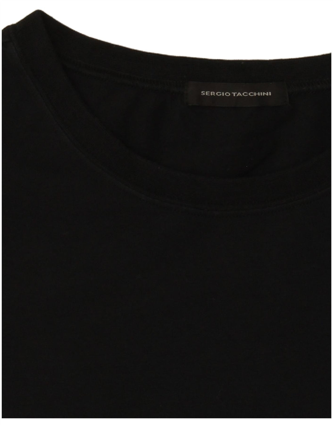 SERGIO TACCHINI Γυναικείο τοπ μακρυμάνικο UK 14 Medium Black