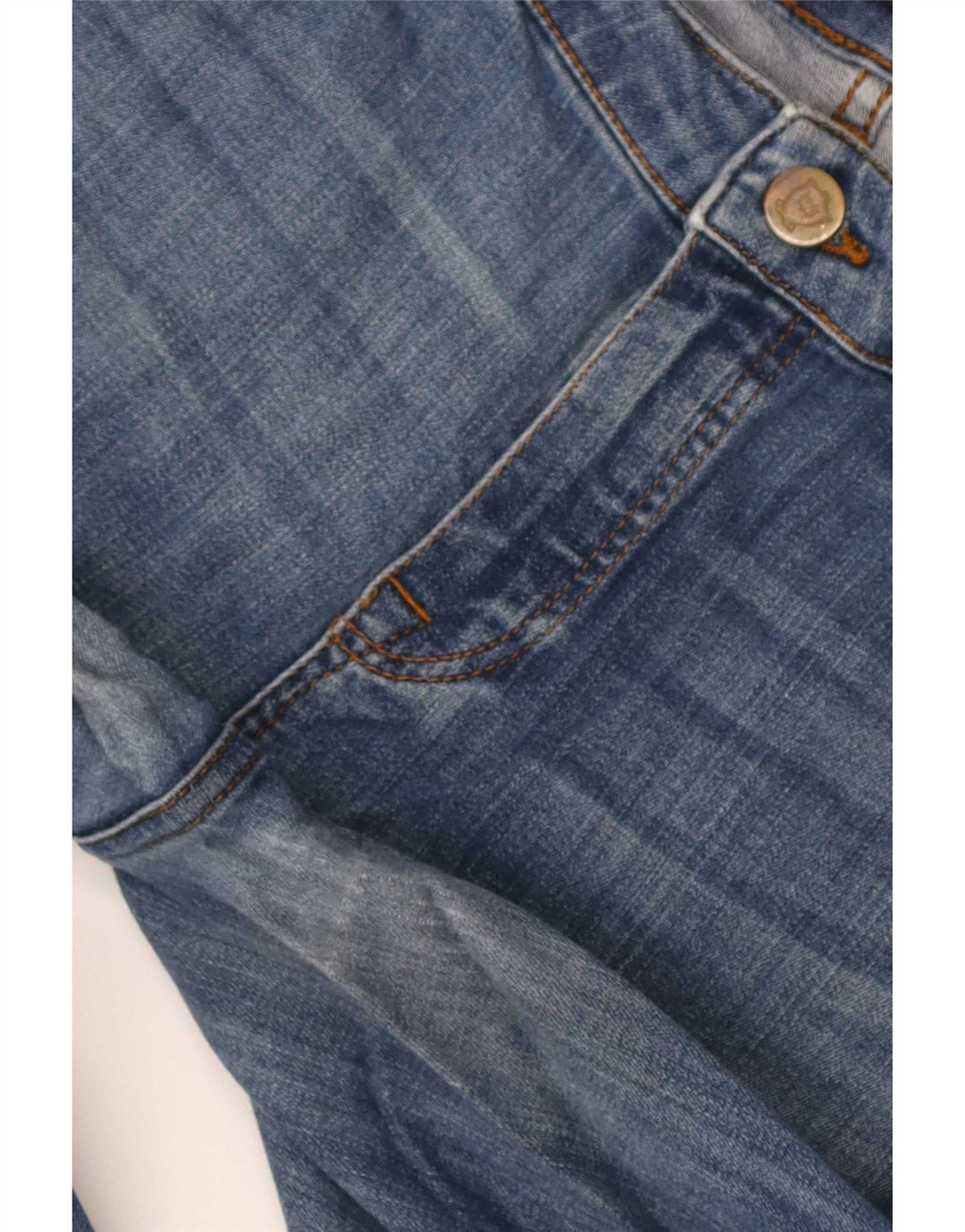 Massimo Dutti Γυναικείο ίσιο τζιν EU 42 Large W32 L29 Blue