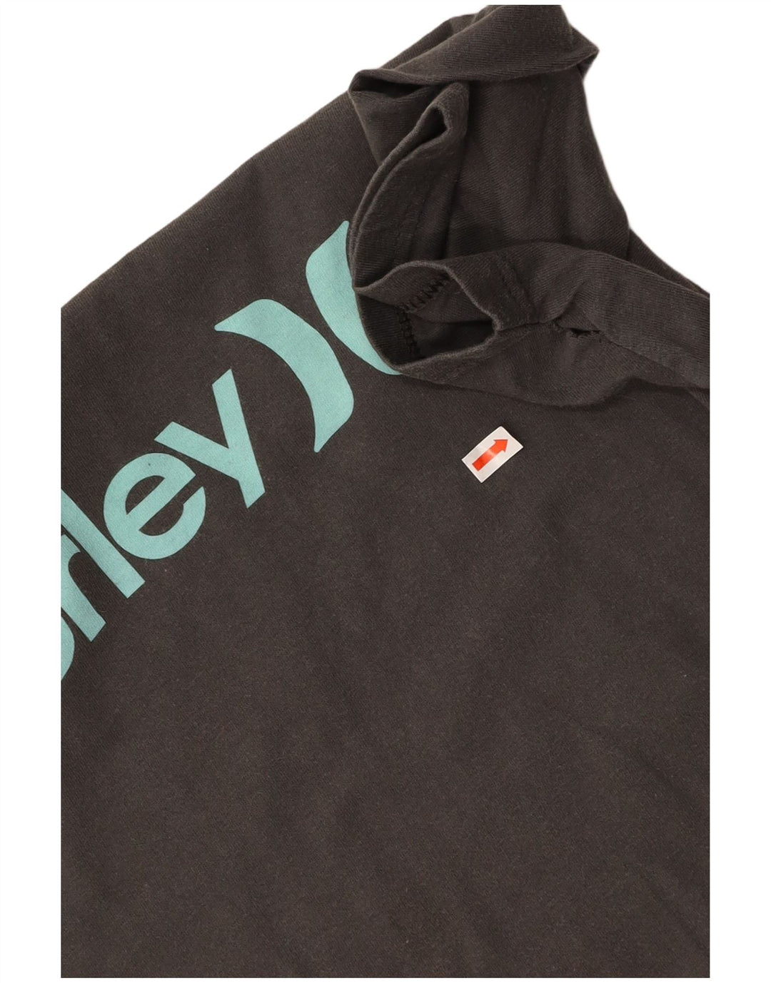 Γυναικείο γραφικό μπλουζάκι HURLEY Κλασική Εφαρμογή Τοπ 18 μεσαίου γκρι βαμβακερό