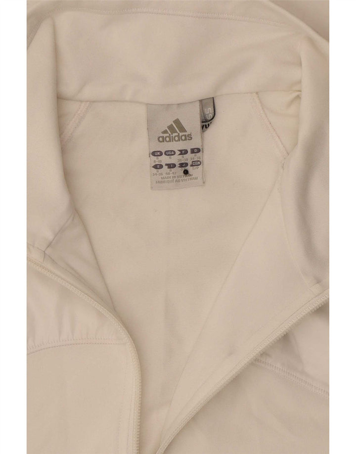 Adidas Γυναικεία φόρμα Clima 365 Top Jacket UK 8/10 Small White Polyester