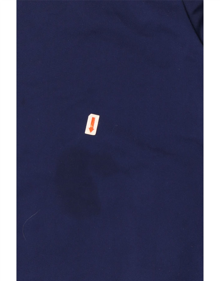 ADIDAS Girls Prime Blue Graphic Tracksuit Top Jacket 12-13 Years Navy Blue Vintage Adidas and Second-Hand Adidas from Messina Hembry 