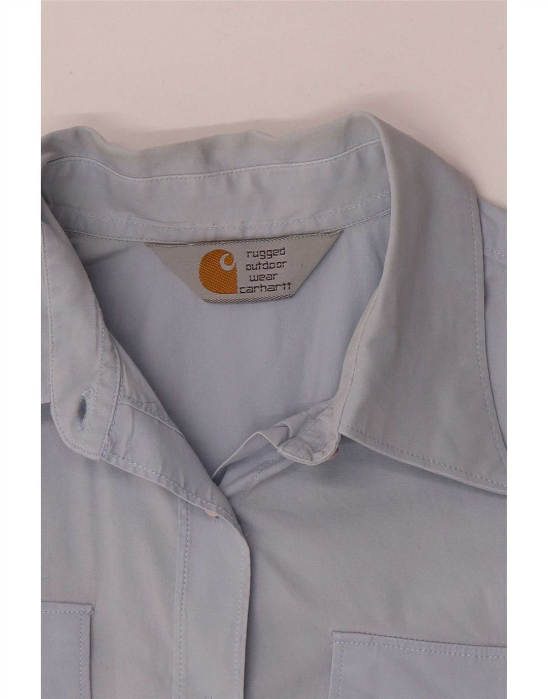 Γυναικείο κοντομάνικο πουκάμισο Carhartt UK 8 Small Blue