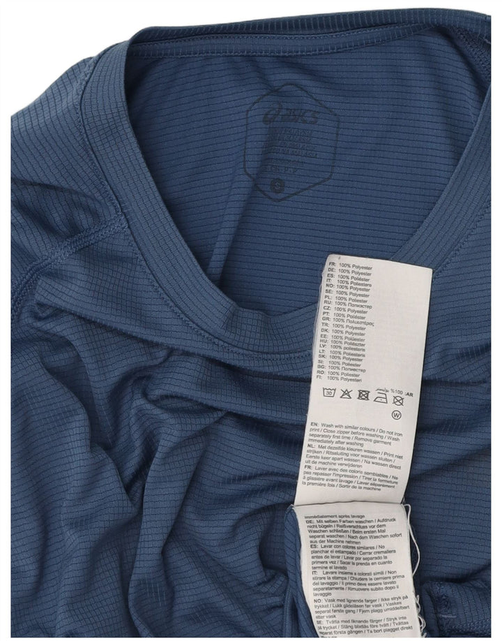 ASICS Ανδρικό T-Shirt Top Small Blue Polyester
