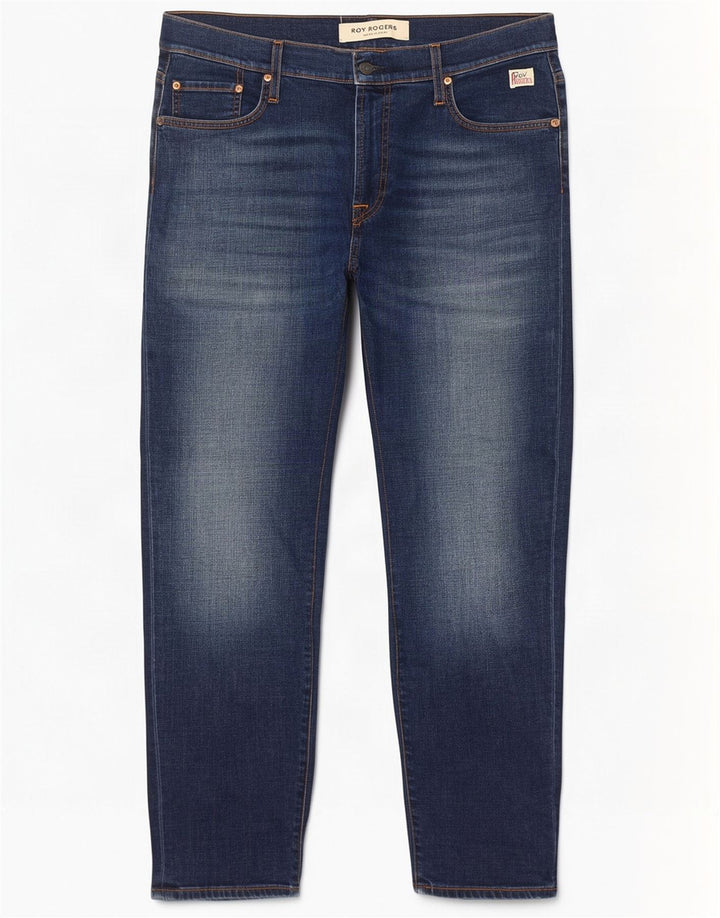 Roy Rogers Ανδρικό Slim Jeans W35 L30 Blue Cotton