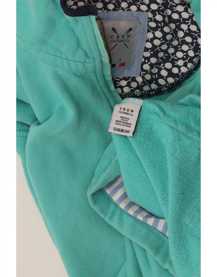 CREW CLOTHING Γυναικεία φούτερ μεγάλου μεγέθους Jumper UK 12 Medium Green