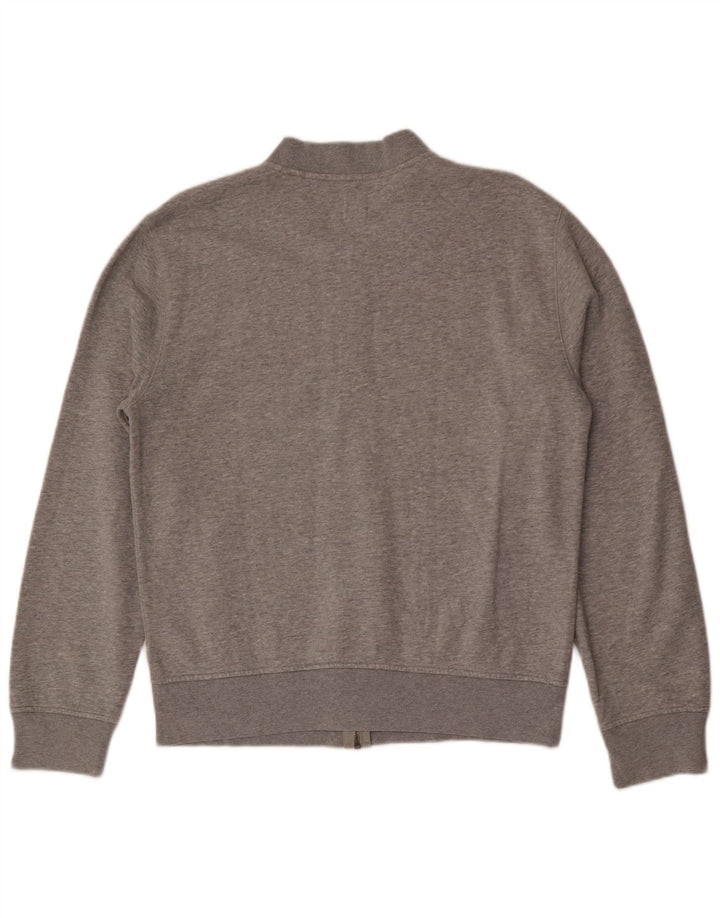 Ανδρική φόρμα Gap Graphic Top Jacket μεσαίο γκρι βαμβακερό