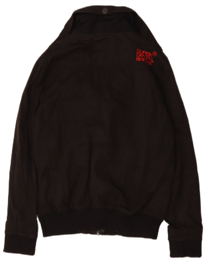 Ανδρικό μπουφάν Superdry UK 36 Small Black Polyester