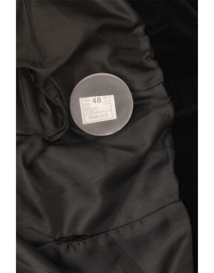 Vintage Γυναικείο μπουφάν Bolero IT 48 XL Μαύρο Βαμβακερό