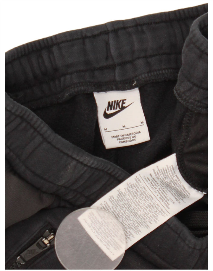 Ανδρική φόρμα γυμναστικής γραφική Nike, Joggers, μεσαίο μαύρο βαμβακερό