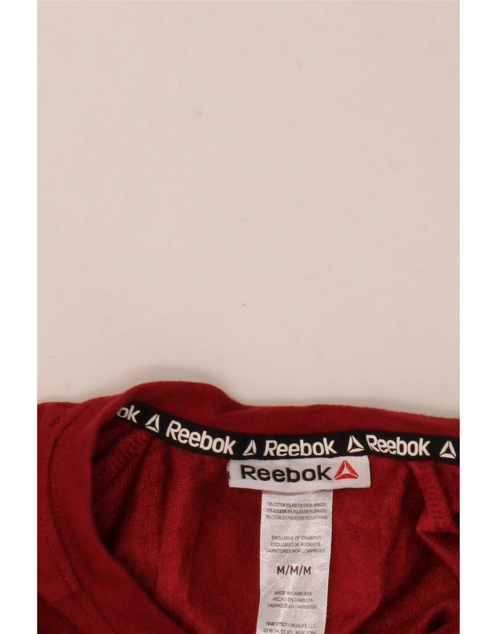 Ανδρικό φούτερ Reebok Jumper Μεσαίο κόκκινο βαμβακερό