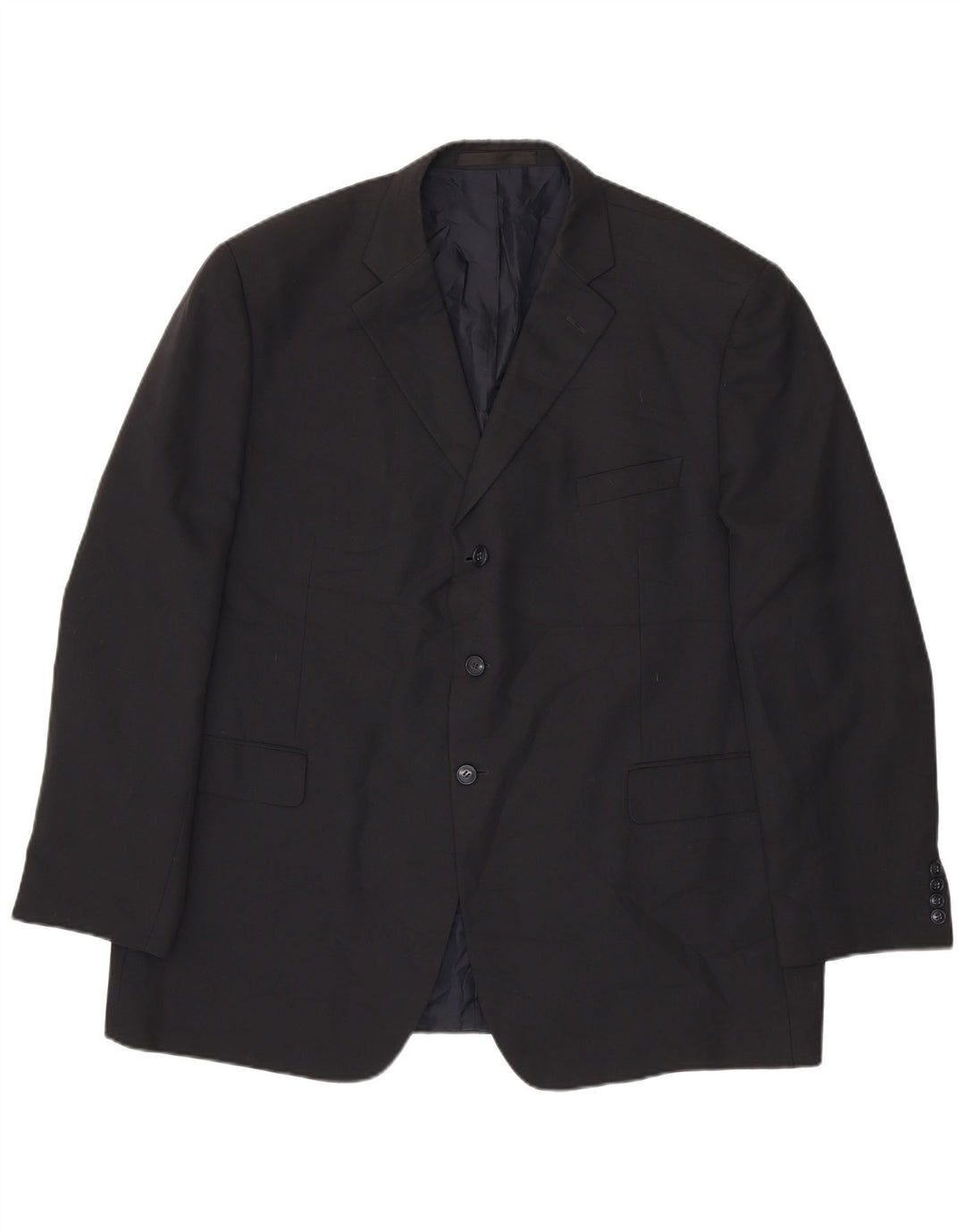 Marks & Spencer Ανδρικό μπουφάν blazer UK 48 2XL Navy Blue Polyester