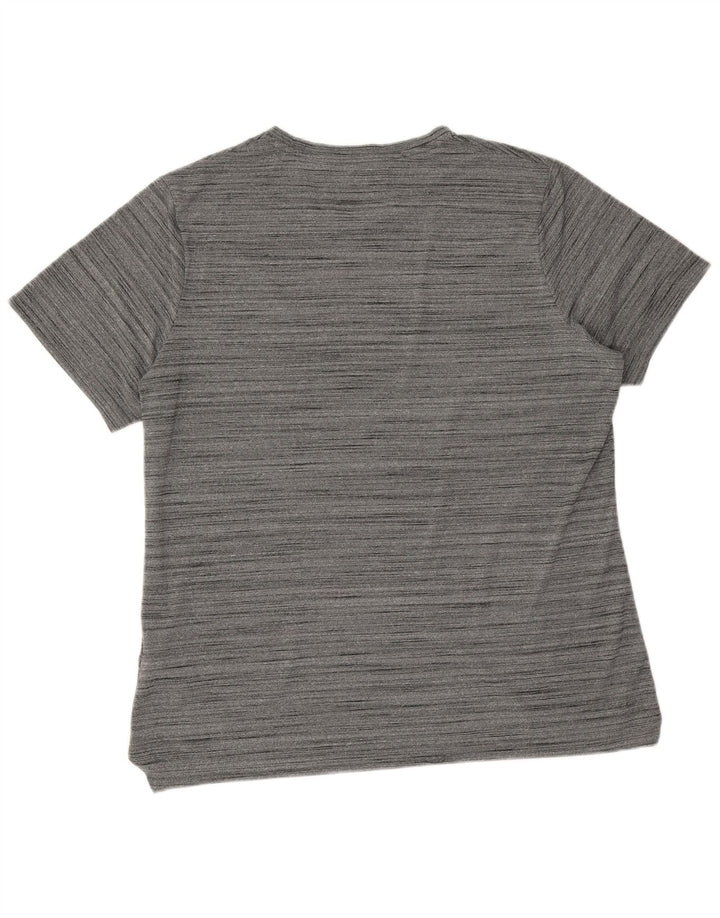 Ανδρικό T-Shirt Nike Dri Fit Top XL με γκρι φλύκταινες πολυεστέρα