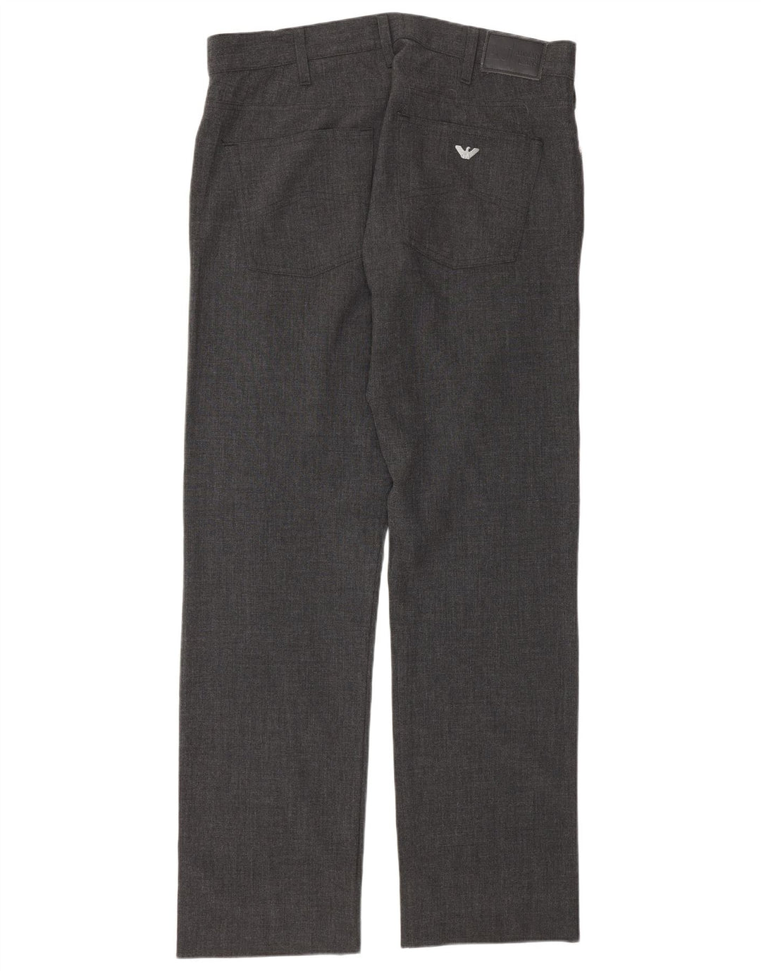 Armani Ανδρικό ίσιο casual παντελόνι W36 L32 Grey Polyester