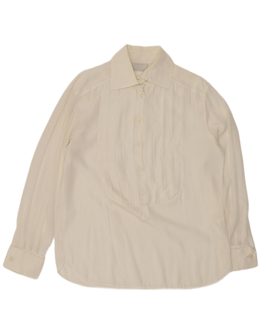 ENJOY Γυναικείο πουλόβερ Loose Fit UK 14 Medium White Polyester