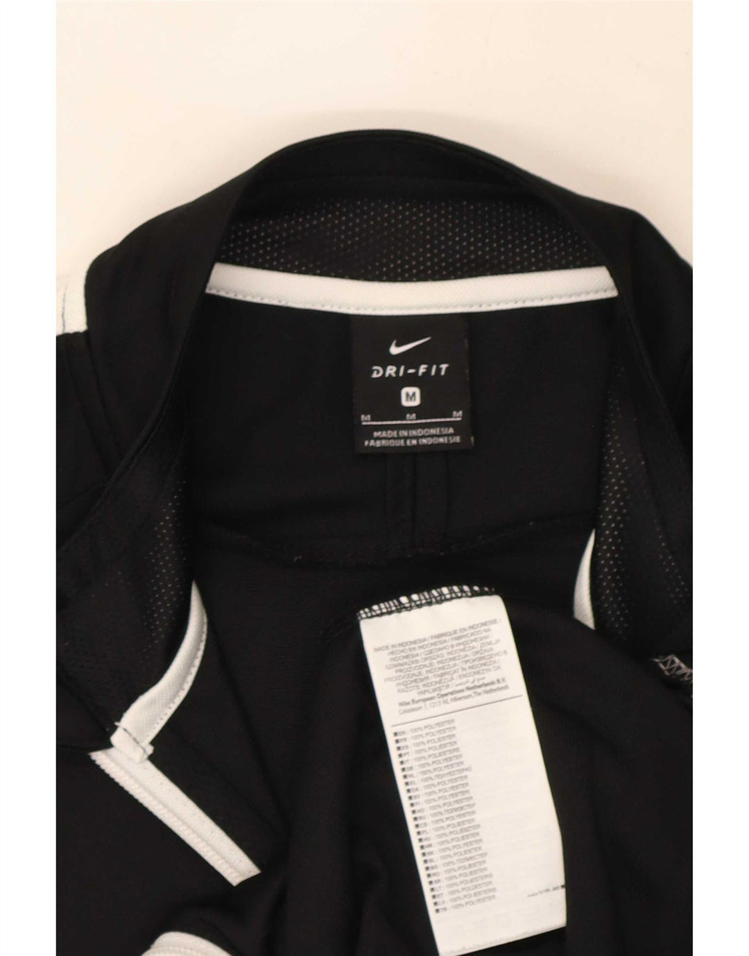 Ανδρική φόρμα Nike Dri Fit Μπουφάν μεσαίου μαύρου χρώματος πολυεστέρας
