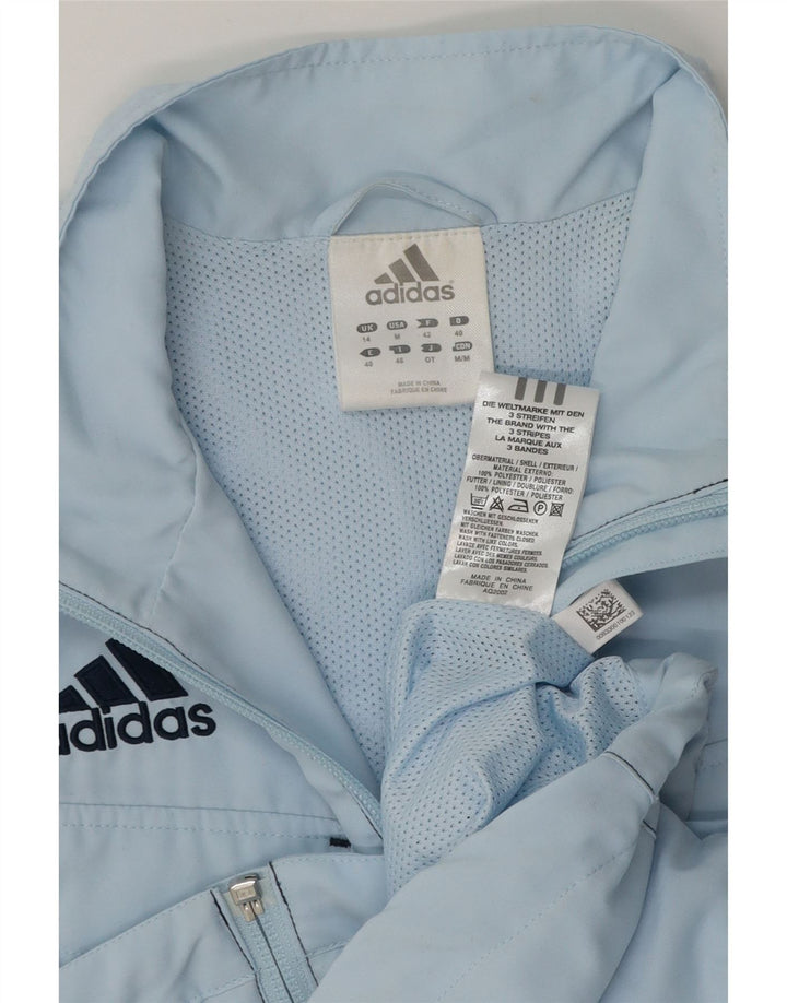 Adidas Womens Utility Gilet UK 14 Large Blue Polyester