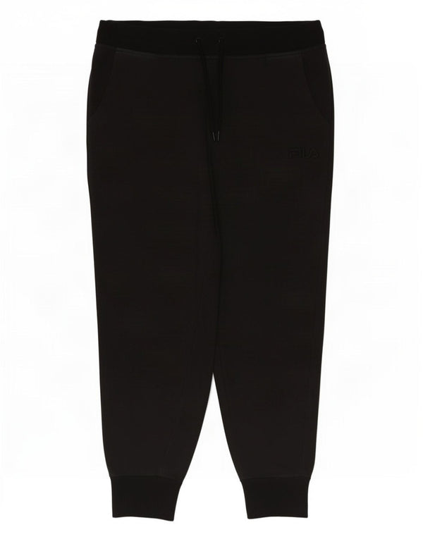 Ανδρική φόρμα Fila Παντελόνι Joggers XL Μαύρο Βαμβακερό