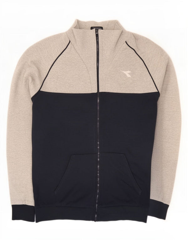 Ανδρική φόρμα Diadora Top Jacket 3XL Grey Colourblock