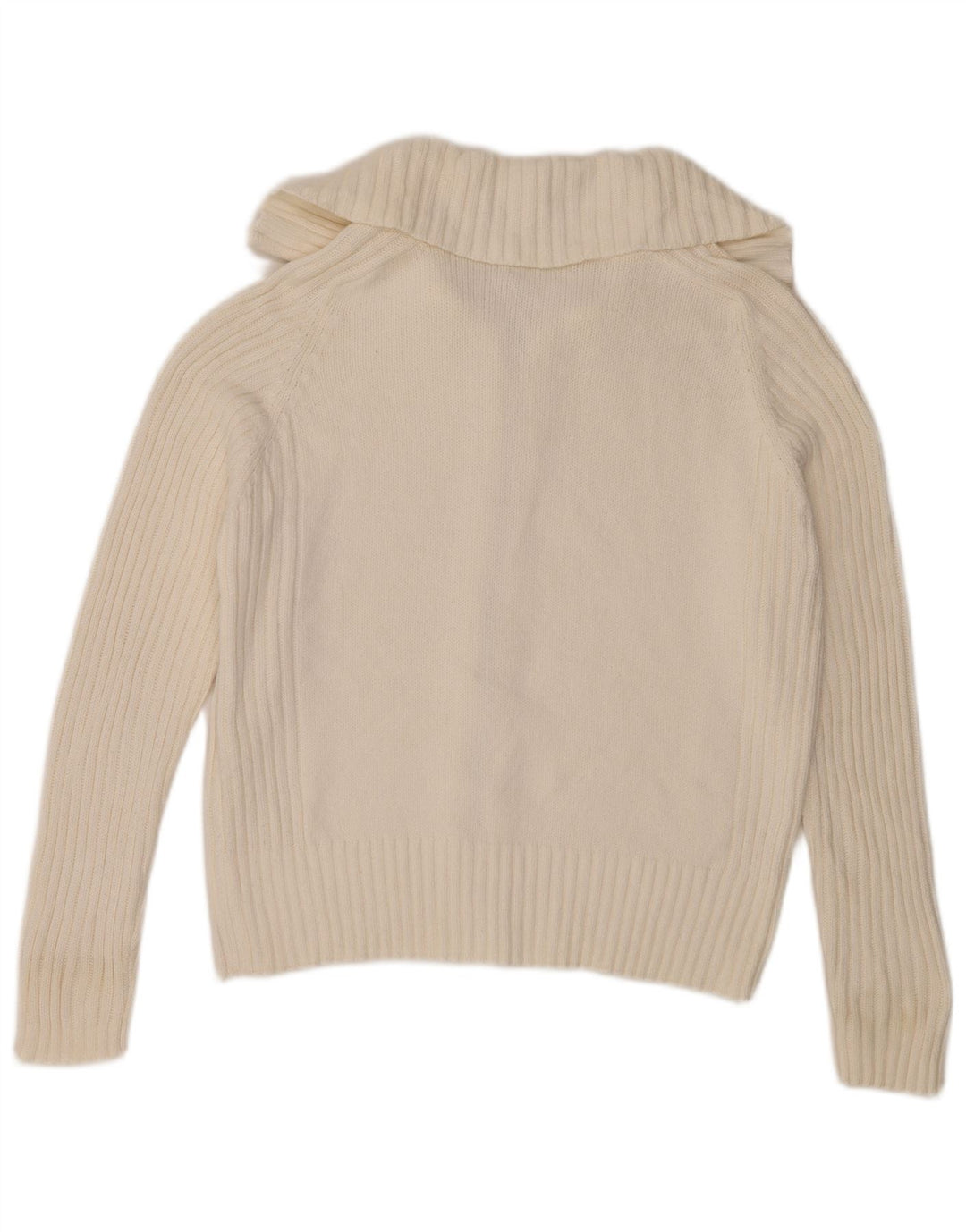 Marks & Spencer Γυναικείο Stretch Cardigan πουλόβερ UK 16 Large White