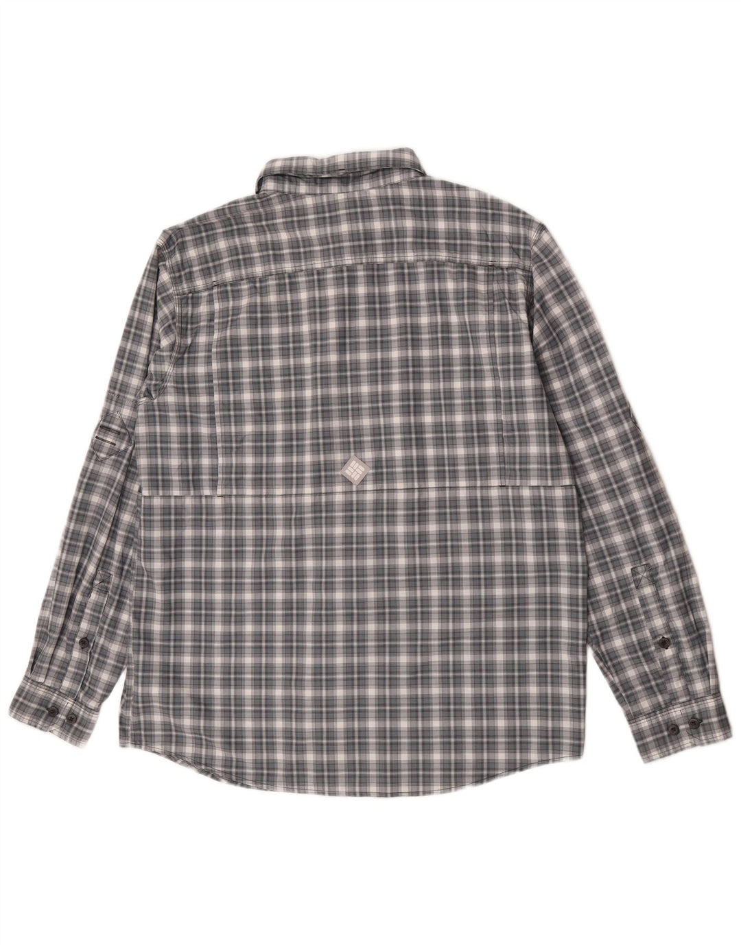 Ανδρικό πουκάμισο Columbia Large Grey Check Nylon