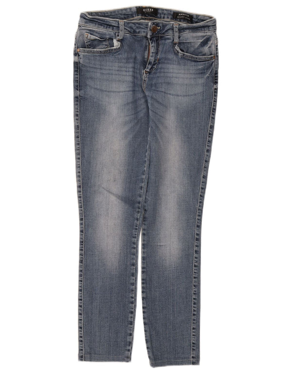 Guess Γυναικεία Annette Skinny Jeans W29 L26 Blue Cotton