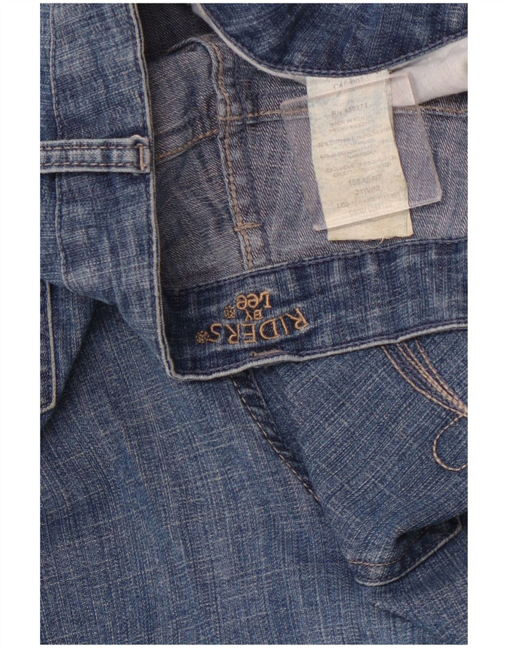 Γυναικείο τζιν σορτς LEE Riders US 24 4XL W44 Μπλε βαμβακερό