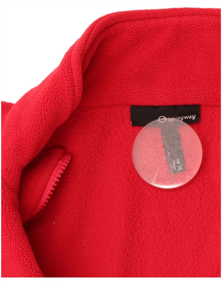 SPRAYWAY Γυναικείο Fleece Jacket UK 14 Large Red Polyester