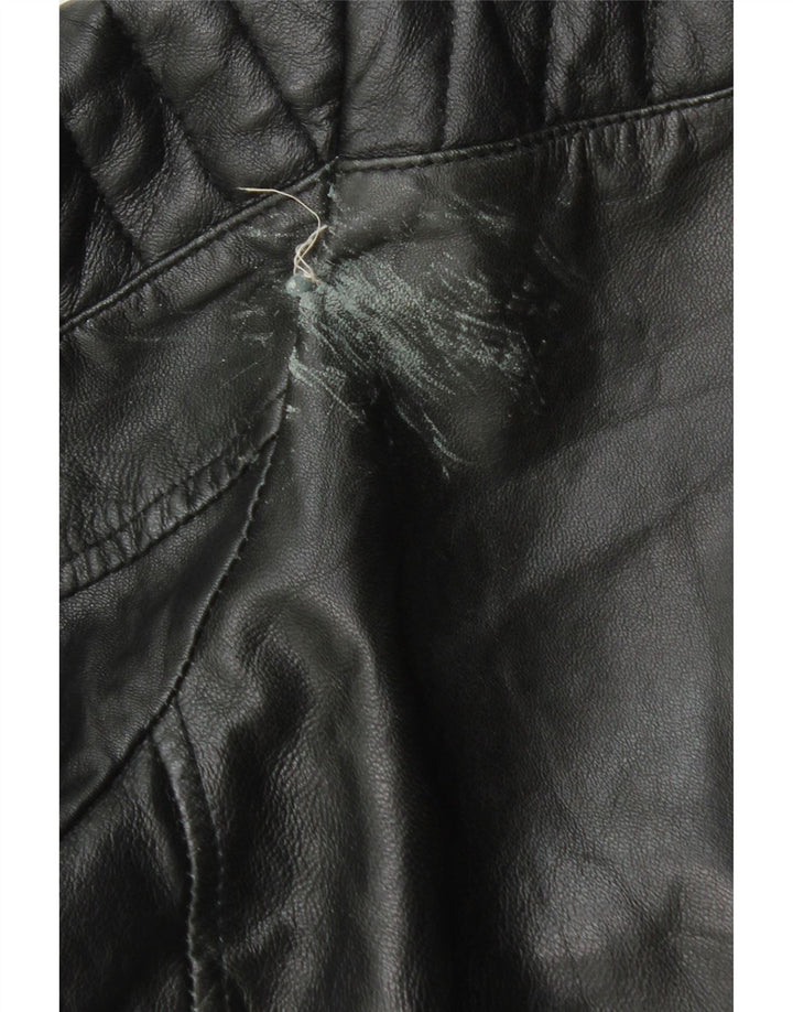 Conbipel Ανδρικό Δερμάτινο Μπουφάν Biker IT 54 XL Μαύρο Δερμάτινο