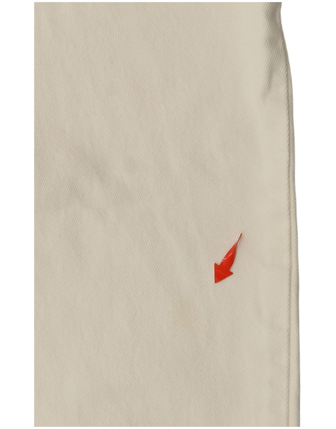 STEFANEL Γυναικείο ψηλόμεσο τζιν IT 44 Medium W24 L27 Off White Βαμβακερό