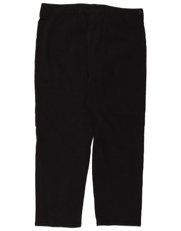 Ralph Lauren Womens Tapered Jeans US 18 2XL W39 L29 Black Cotton