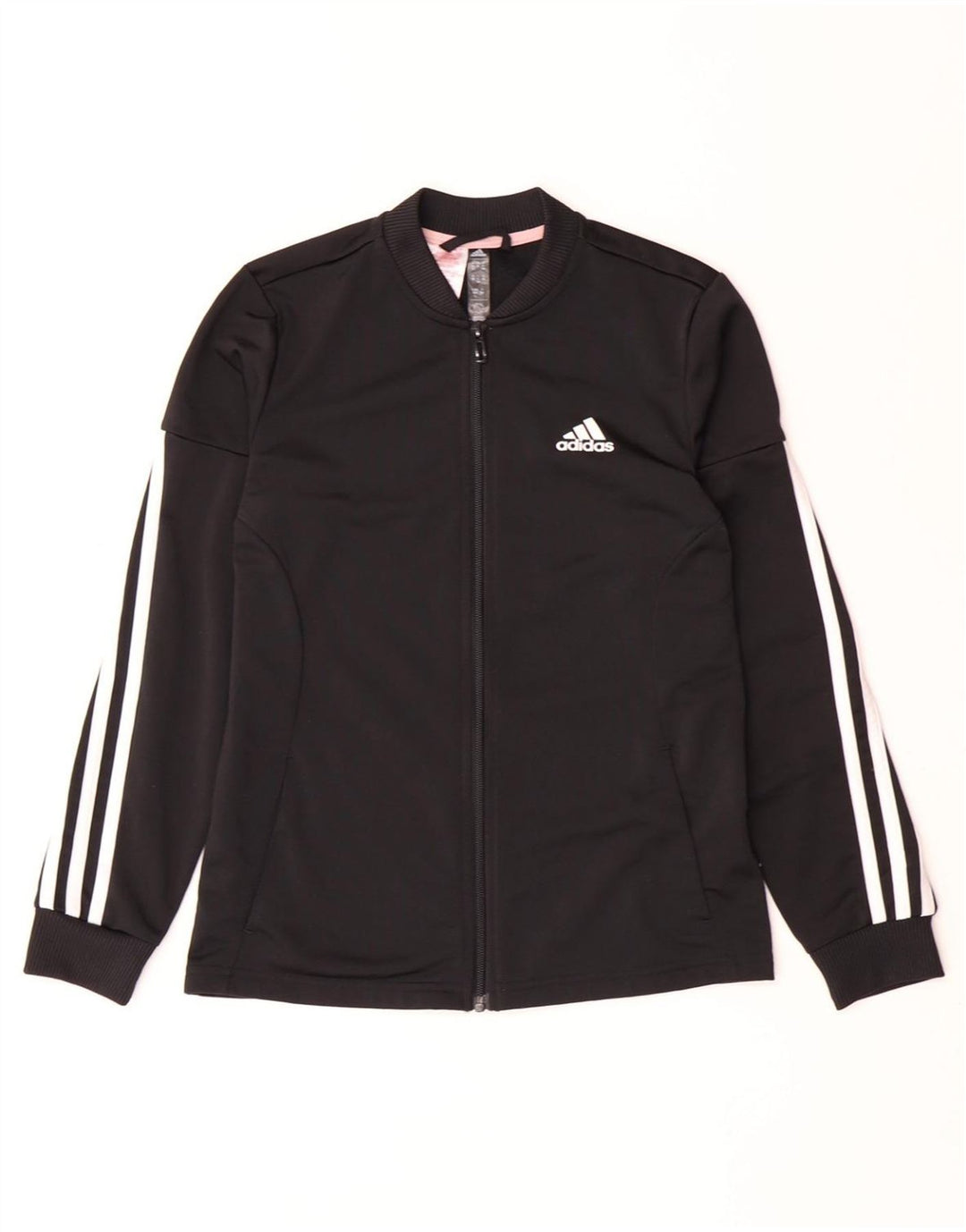 Κορίτσια αθλητική φόρμα ADIDAS Top Jacket 11-12 Years Black Polyester