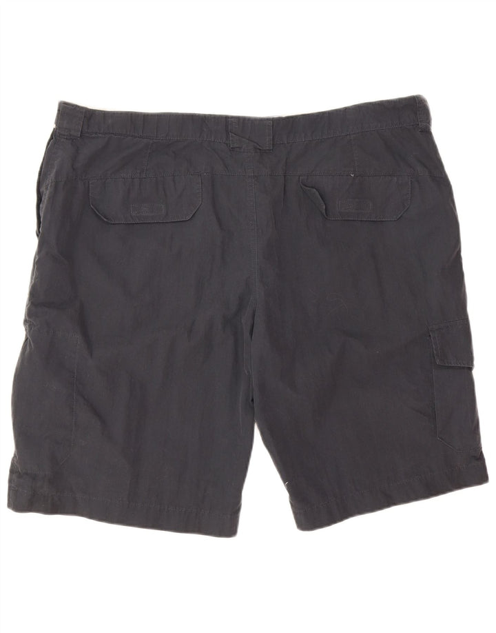 Ανδρικό σορτς Cargo Marks & Spencer W42 2XL Navy Blue Cotton