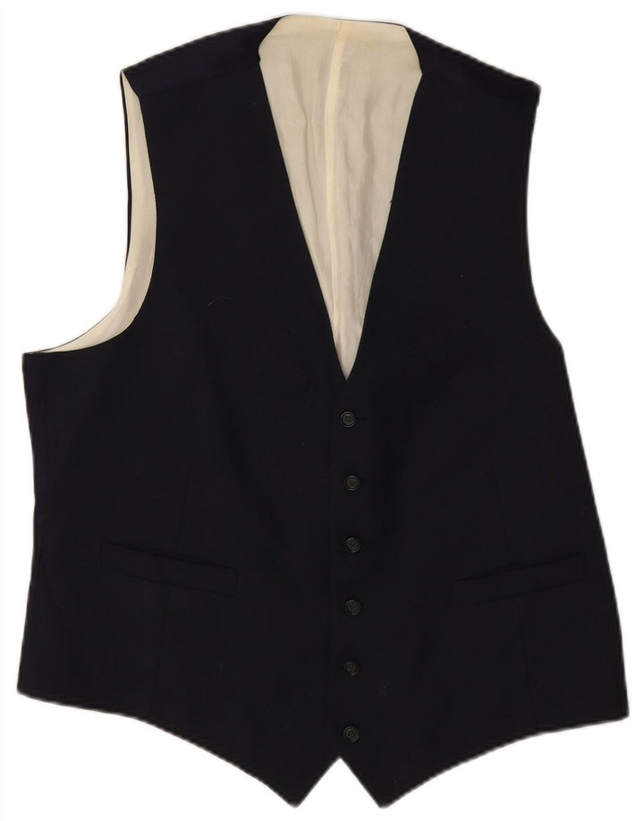Vintage Ανδρικό Γιλέκο IT 52 Large Navy Blue