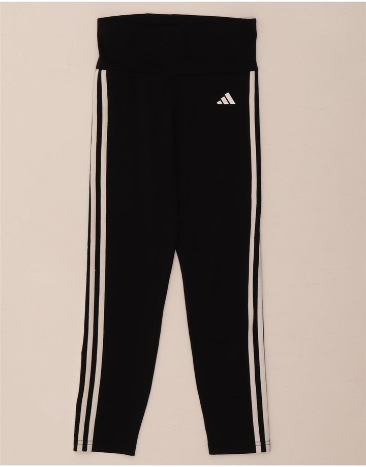 Adidas Girls Aeroready Κολάν 11-12 ετών Μαύρο Πολυεστέρα