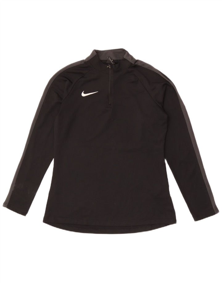 Γυναικεία φόρμα πουλόβερ Nike Dri Fit Top 10 Small Black Colourblock