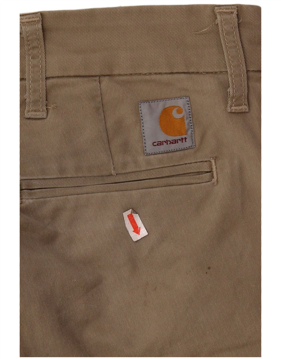 Ανδρικό Slim Chino Παντελόνι CARHARTT W29 L32 Μπεζ βαμβακερό