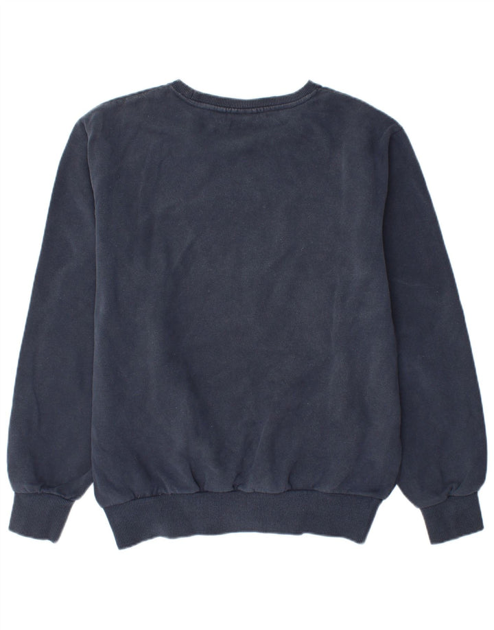Ανδρικό γραφικό φούτερ ELLESSE Jumper Medium Navy Blue Cotton