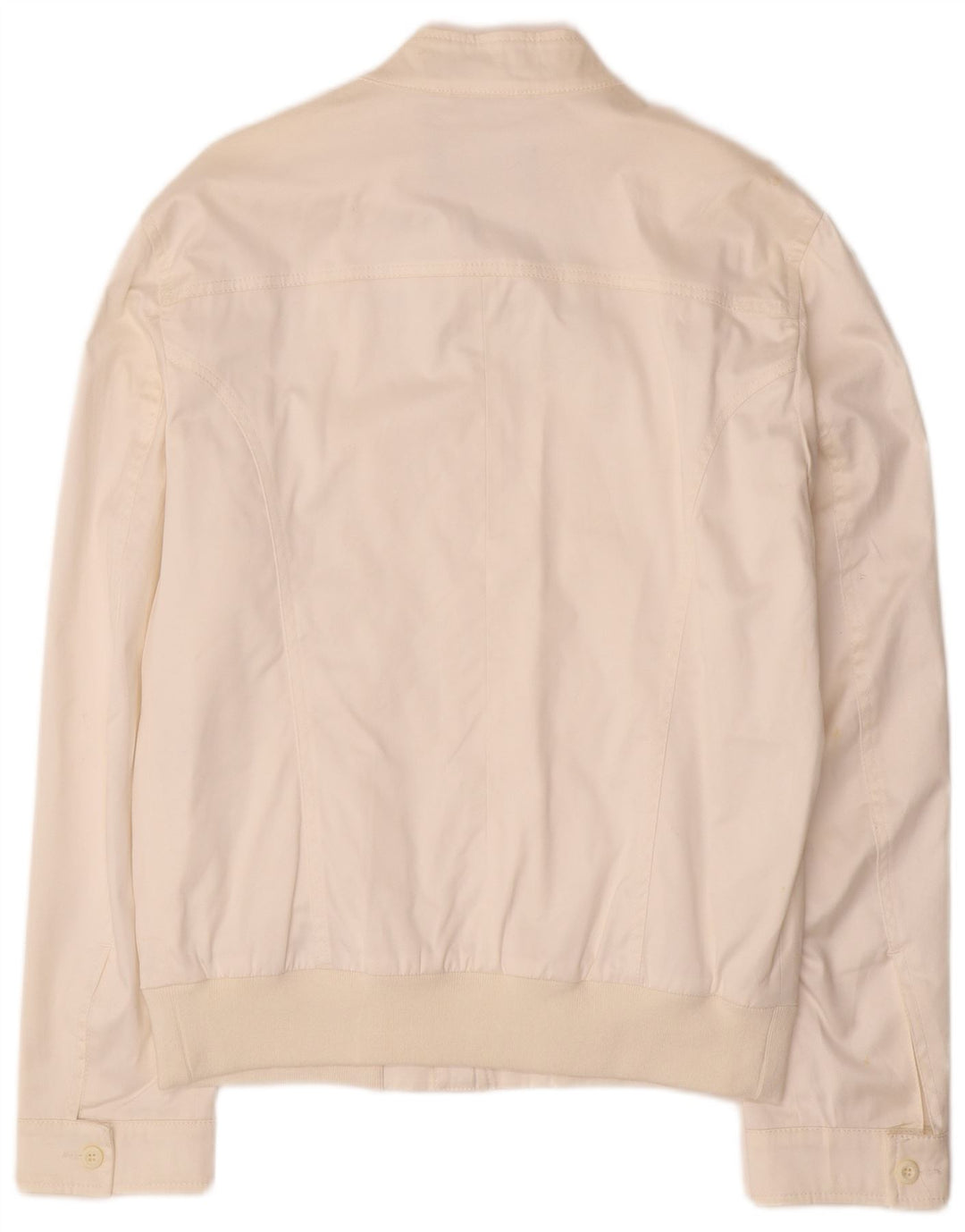 Ανδρικό μπουφάν ICEBERG Bomber UK 44 2XL Λευκό βαμβακερό