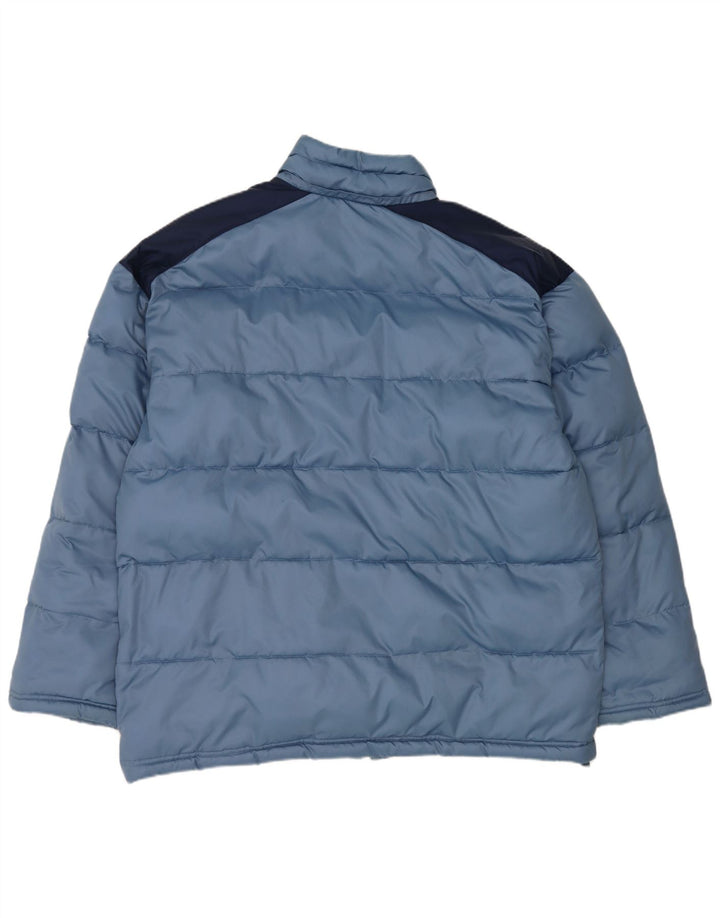 Ανδρικό τζάκετ Adidas UK 40 Large Blue Colourblock Nylon
