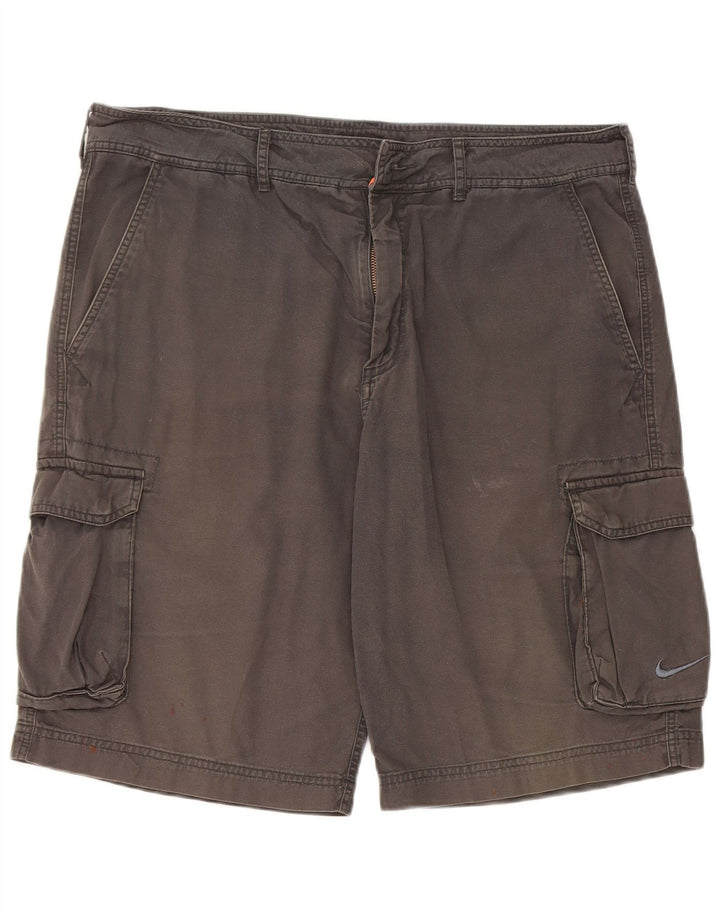Ανδρικό σορτς Nike Cargo W34 μεγάλο γκρι βαμβακερό