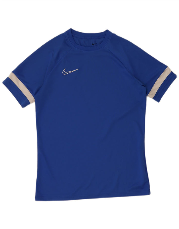Ανδρικό T-shirt Nike Dri Fit T-shirt με μεσαίο μπλε χρώμα