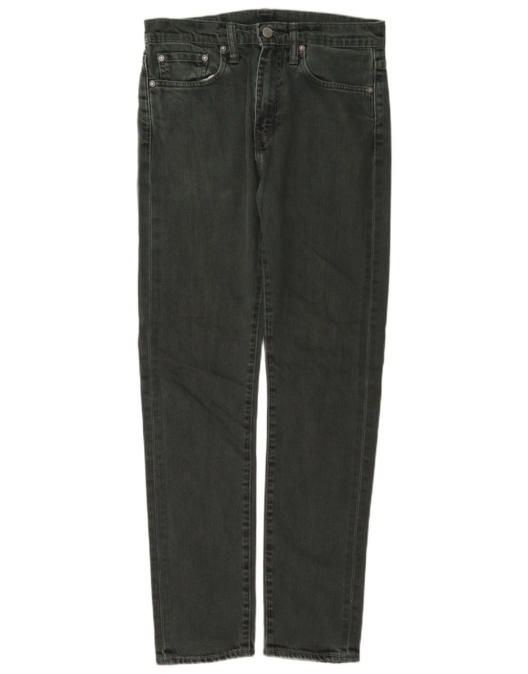 Γυναικείο Slim Jeans Levi's W28 L32 Πράσινο βαμβακερό
