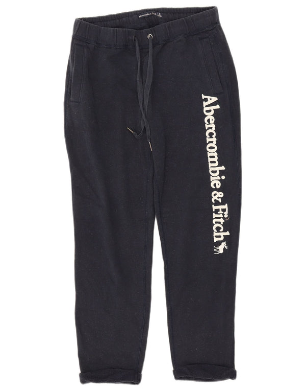 Abercrombie & Fitch γυναικεία φόρμα παντελόνια Joggers UK 10 Small Navy Blue