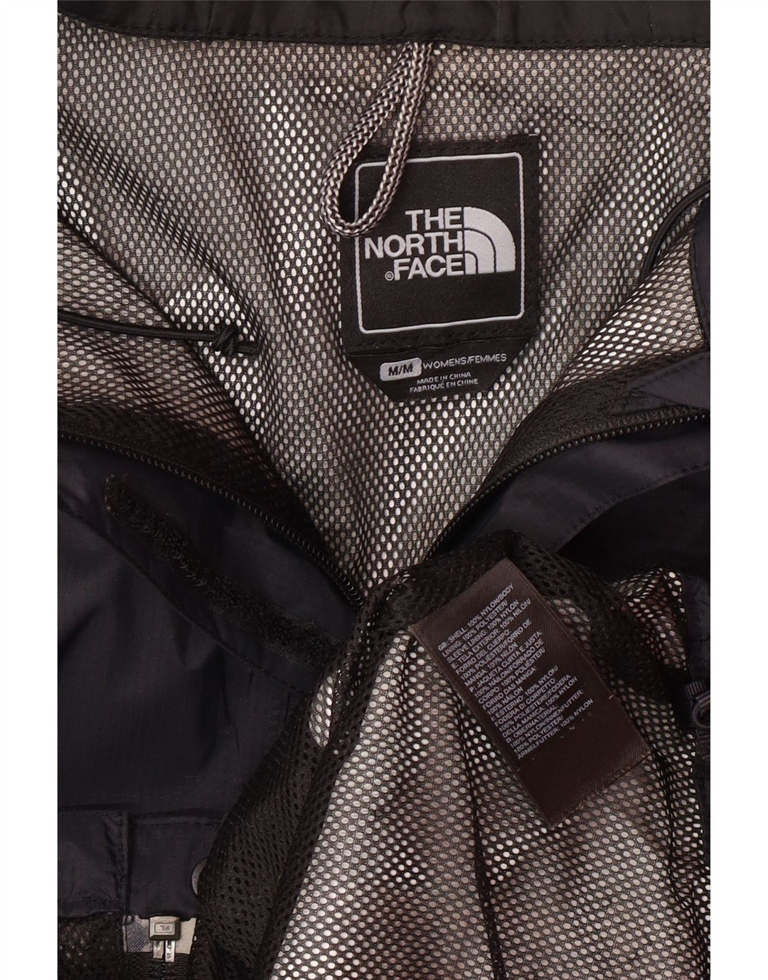 THE NORTH FACE Γυναικείο μπουφάν βροχής Hyvent Hooded UK 14 Medium Black Nylon