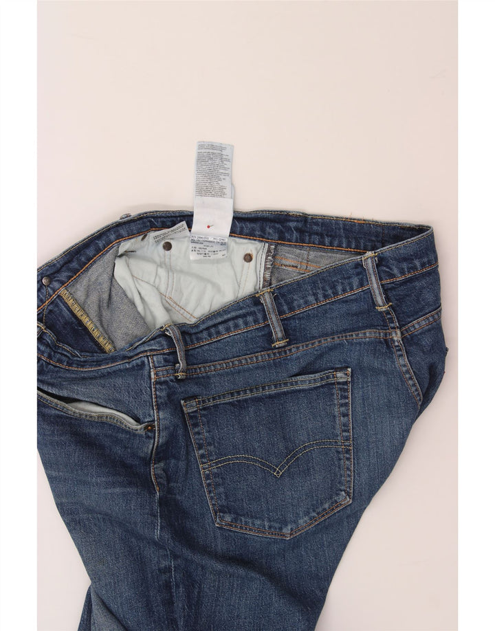 Ανδρικό τζιν LEVI'S ίσιο W38 L32 Μπλε βαμβακερό