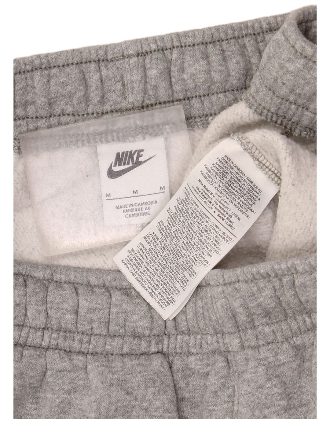 Ανδρική φόρμα Nike Cargo Παντελόνι Joggers Μεσαίο γκρι βαμβακερό