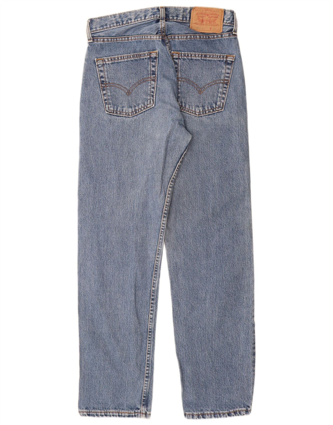 LEVI'S Γυναικείο 517 ψηλόμεσο μποτάκι τζιν W30 L30 μπλε βαμβακερό