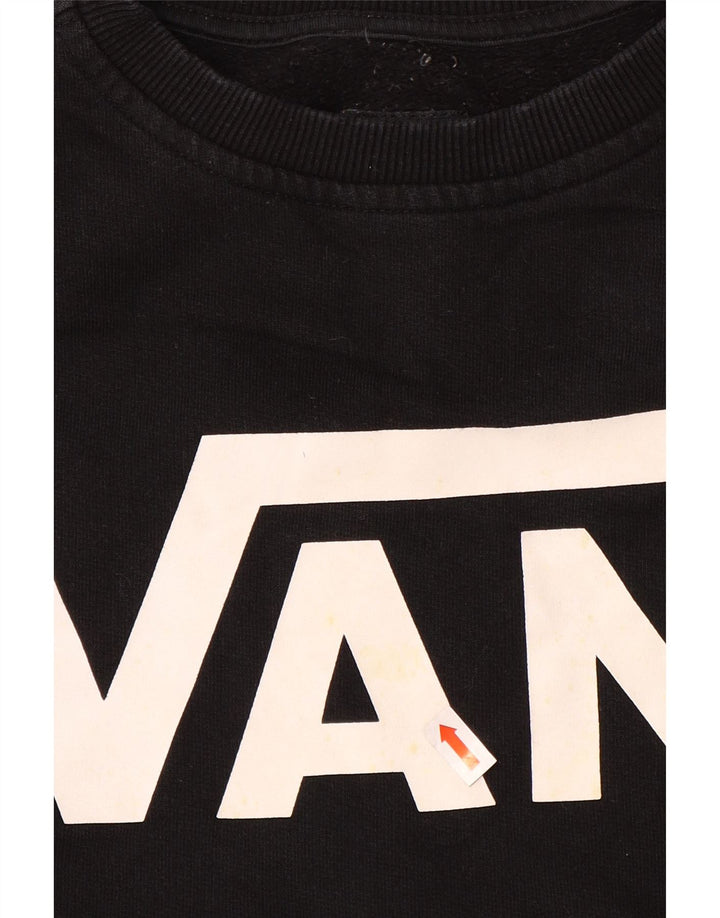 Ανδρικό γραφικό φούτερ Vans Jumper XS Μαύρο βαμβακερό