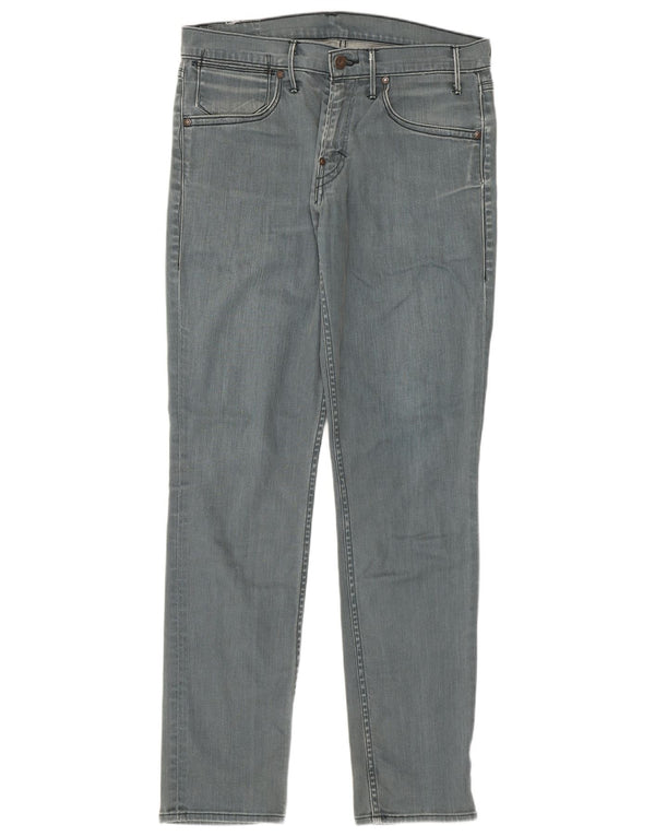 Ανδρικό τζιν Levi's Slim W33 L34 Γκρι βαμβακερό