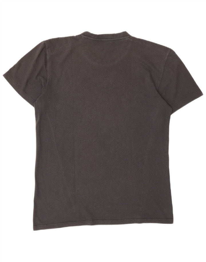 Ανδρικό γραφικό T-Shirt Adidas Top Medium Μαύρο Πολυεστέρας